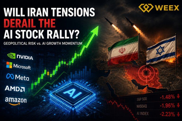 چشم‌انداز سهام هوش مصنوعی: آیا تنش‌های ایران چشم‌انداز بازار را تغییر می‌دهد؟