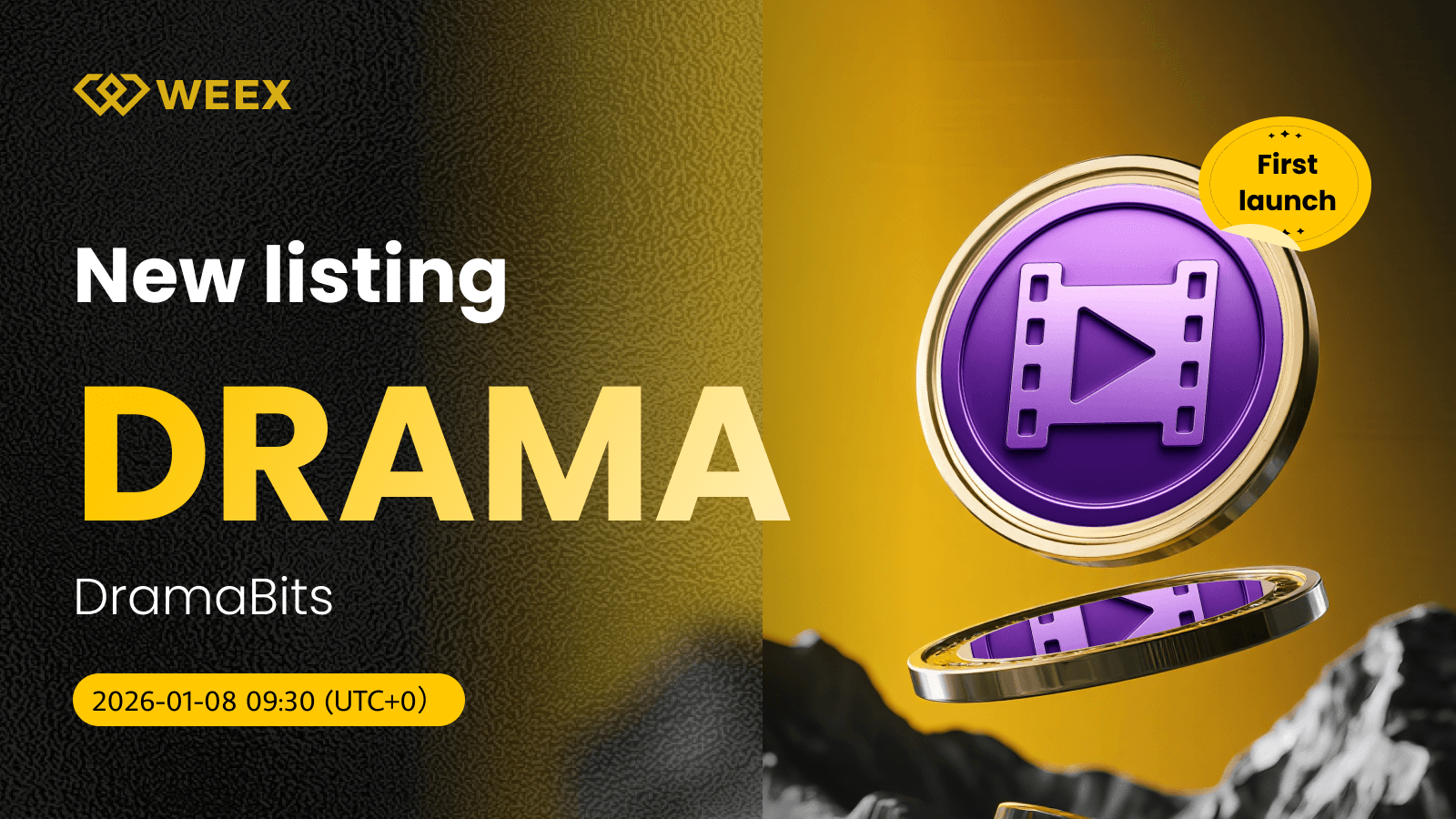 DRAMA USDT Live on WEEX: Trade DramaBits (DRAMA) Coin