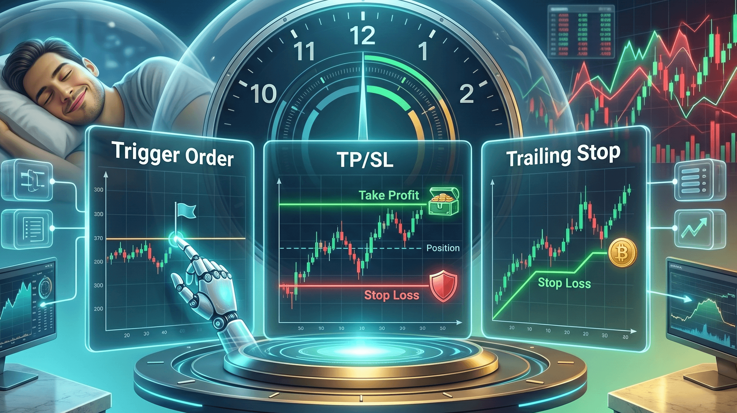 Was sind Trigger-Orders, TP/SL und Trailing-Stops? Ein Leitfaden für Anfänger zu den Order-Funktionen von WEEX
