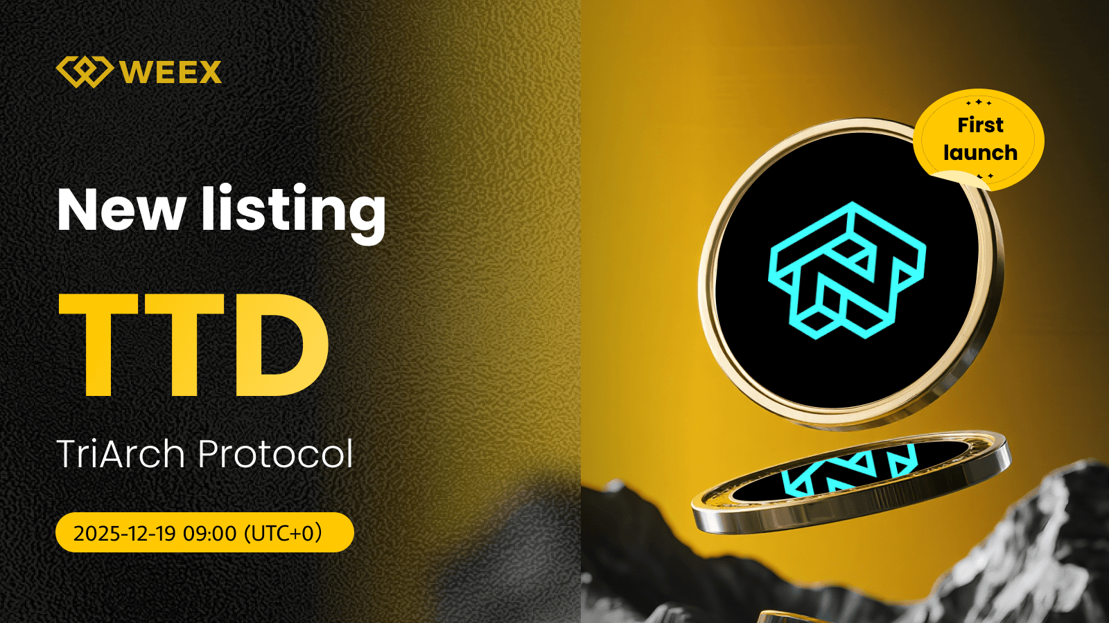 TTD USDT 已上线 WEEX:TradeTide (TTD) 代币上架