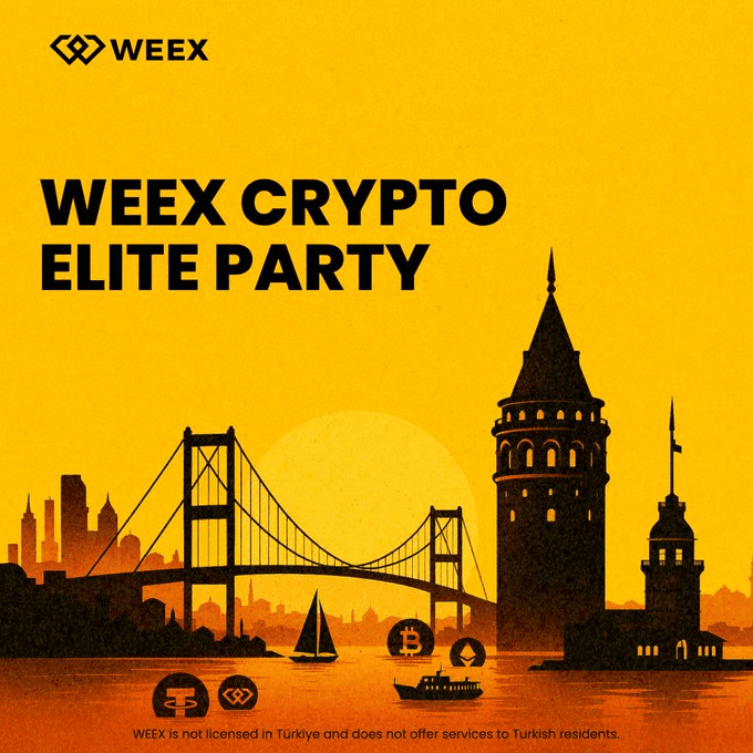 WEEX میزبان مهمانی انحصاری نخبگان رمزارز در ترکیه