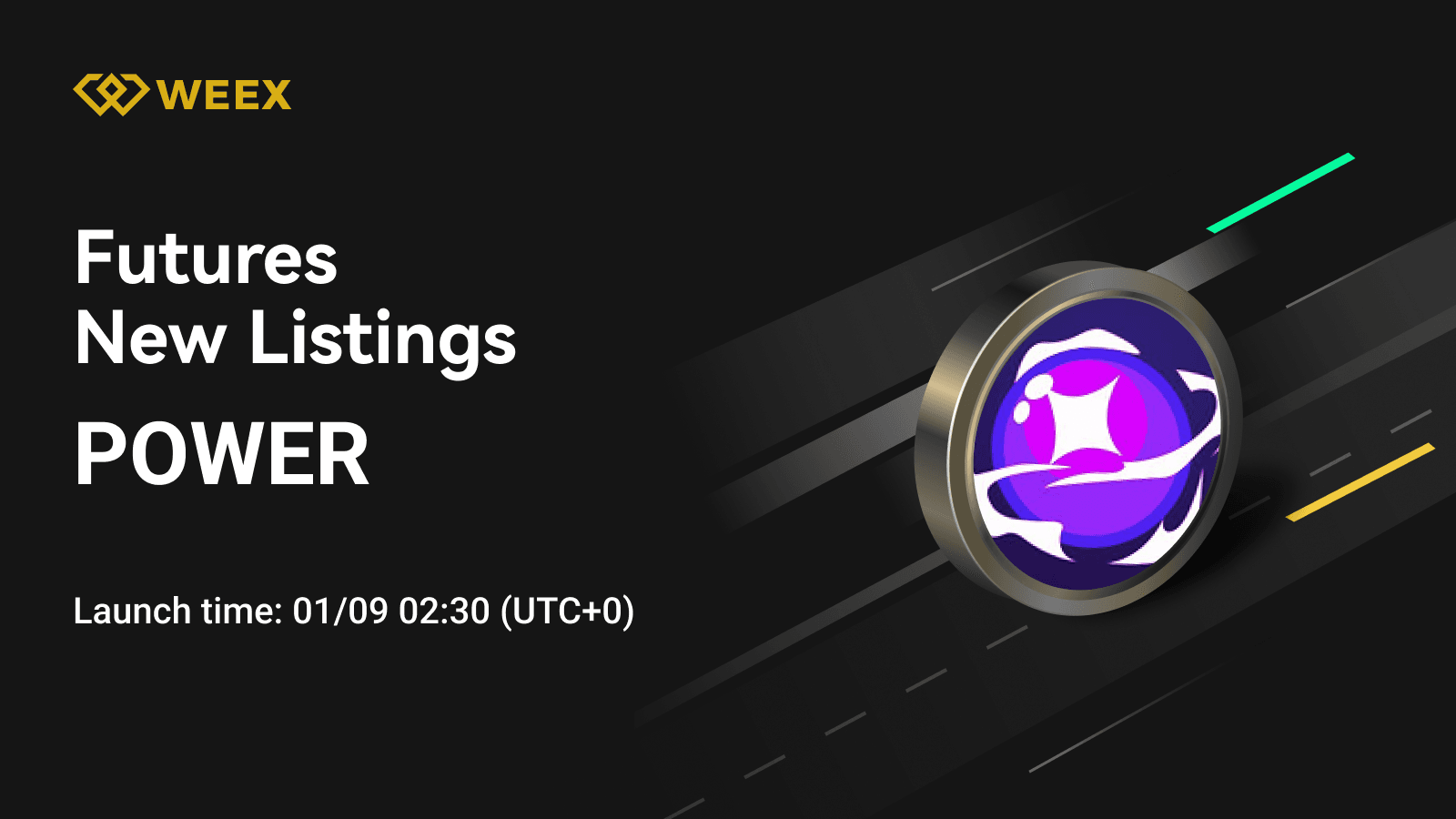 WEEX Futures Launches POWER USDT Perpetual Contract: Power Protocol (POWER) Listing