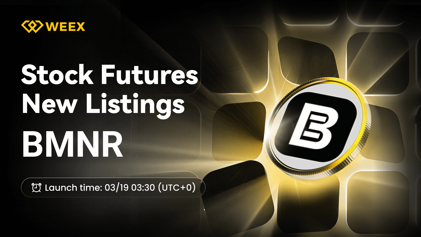 لیستهای آتی WEEX، قرارداد دائمی BMNRon USDT