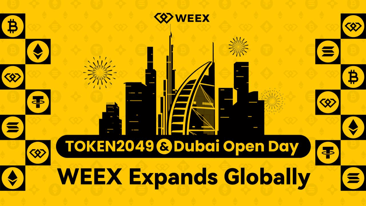 درخشش WEEX در رویداد TOKEN2049 دبی
