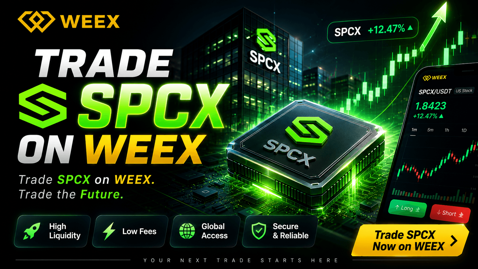SPCX چیست؟ آشنایی با ابزار معاملاتی مرتبط با Space در WEEX TradFi