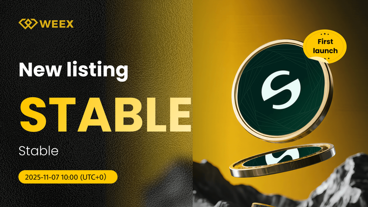 STABLE USDT Spot Trading Pair Gets Listed on WEEX Exchange