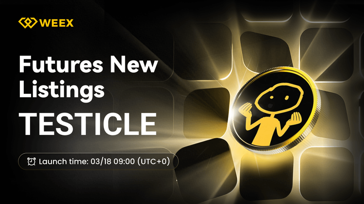 TESTICLE USDT auf WEEX: Neues Hoden-Futures-Paar