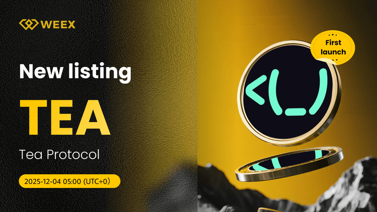TEA USDT Trading Open: Tea Protocol (TEA) Coin Lists on WEEX