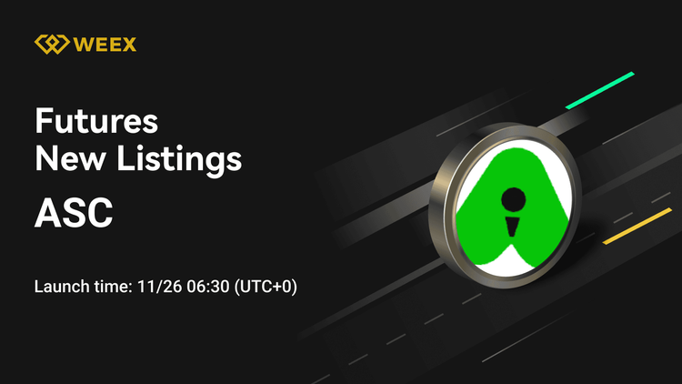 ASC USDT Perpetual Contract Listed on WEEX Futures