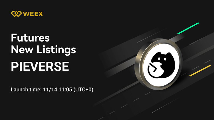 PIEVERSE USDT 合约：WEEX期货新上市