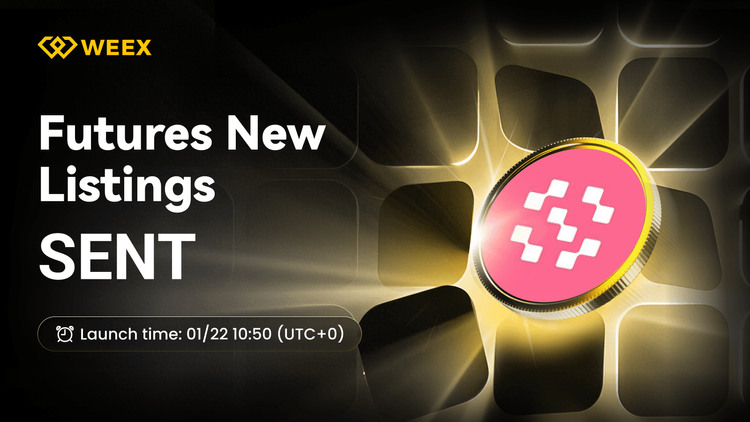 Trade SENT USDT: WEEX Futures Lists Sentinel (SENT) Coin