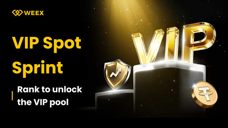 [WEEX VIP Spot Sprint] Auszeichnungen für die besten VIP-Händler: Gewinnen Sie einen Anteil am $100.000-Prämienpool