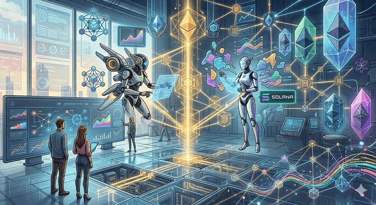 KI und Krypto 2026: Autonome Agenten dominieren die Blockchain