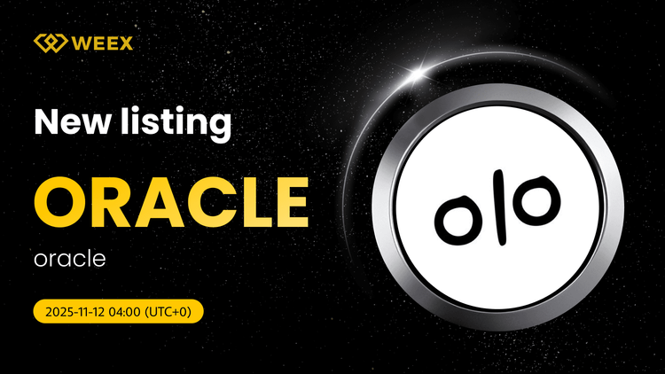 oracle (ORACLE) USDT 现货交易上线 WEEX